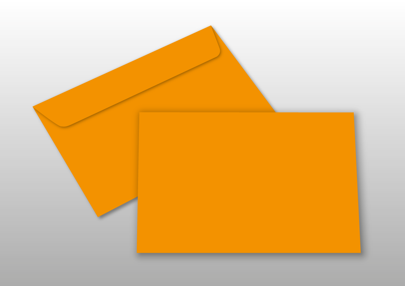 Kuverts für A6-Karten, orange