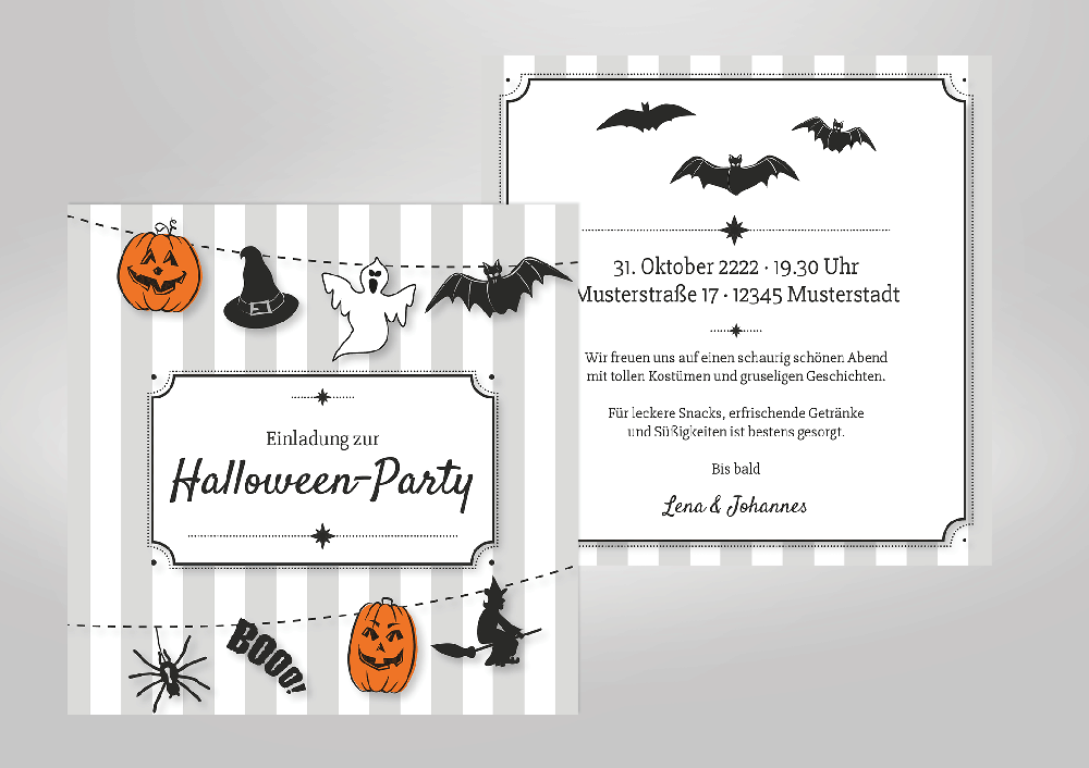 Feste Besondere Anlasse Einladungskarten Zu Halloween Zur Halloweenparty Einladung Kindergeburtstag Mobel Wohnen Tmp Tozi Media