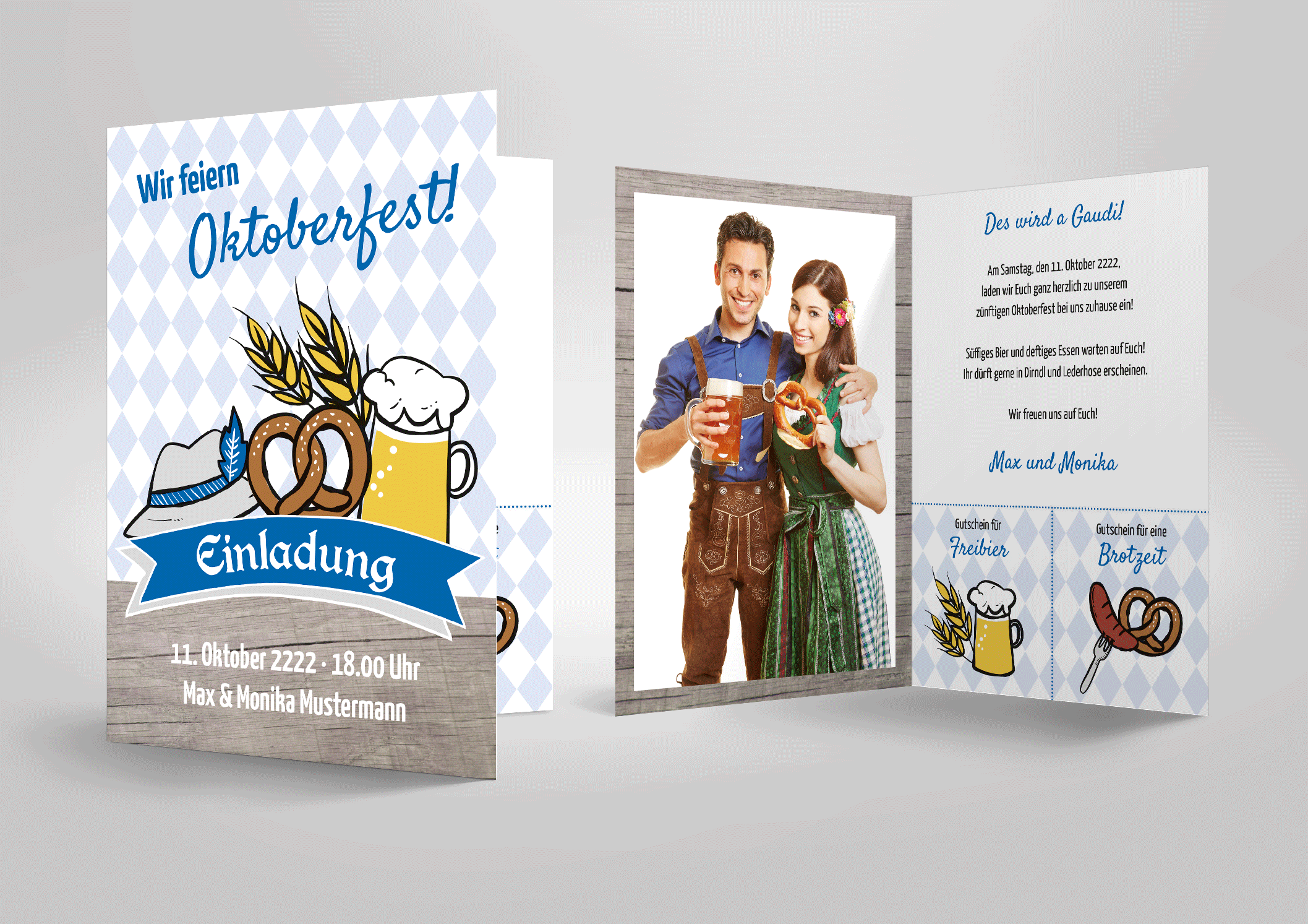 Geburtstagseinladung zum Oktoberfest